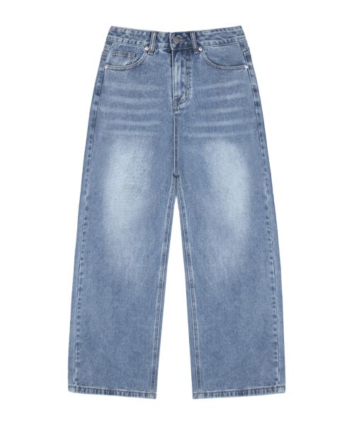 [2PACK] [UNISEX] BTB : WAVE WASHING JEANS 6 Color