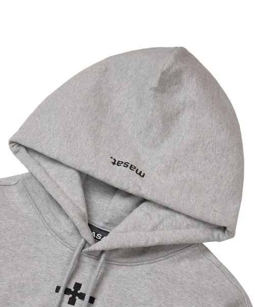 Cross String Hood _ Gray