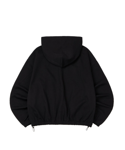Cross String Hood _ Black