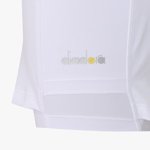 Сетчатое платье Fleur Block WHITE