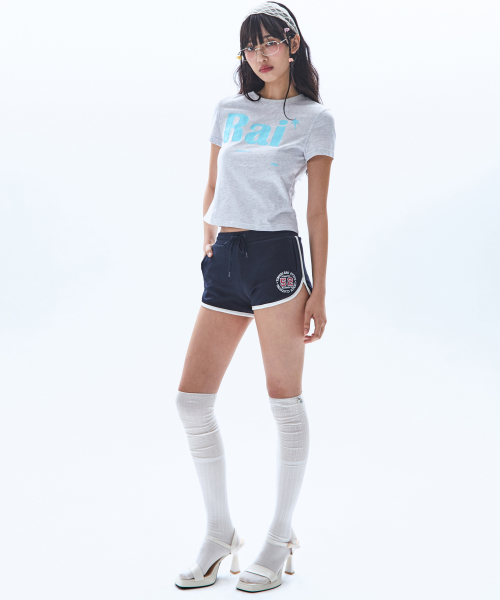 (W) Женские шорты Circle Athleisure Dolphin_Navy