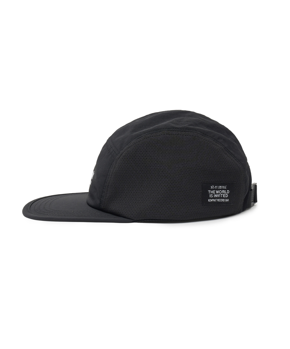 ★COMPAKT RECORD BAR★ KRB 6panel Ripstop Nylon Cap Black MUSINSA | KOMPAKT RECORD BAR KRB Mesh Cap - Black