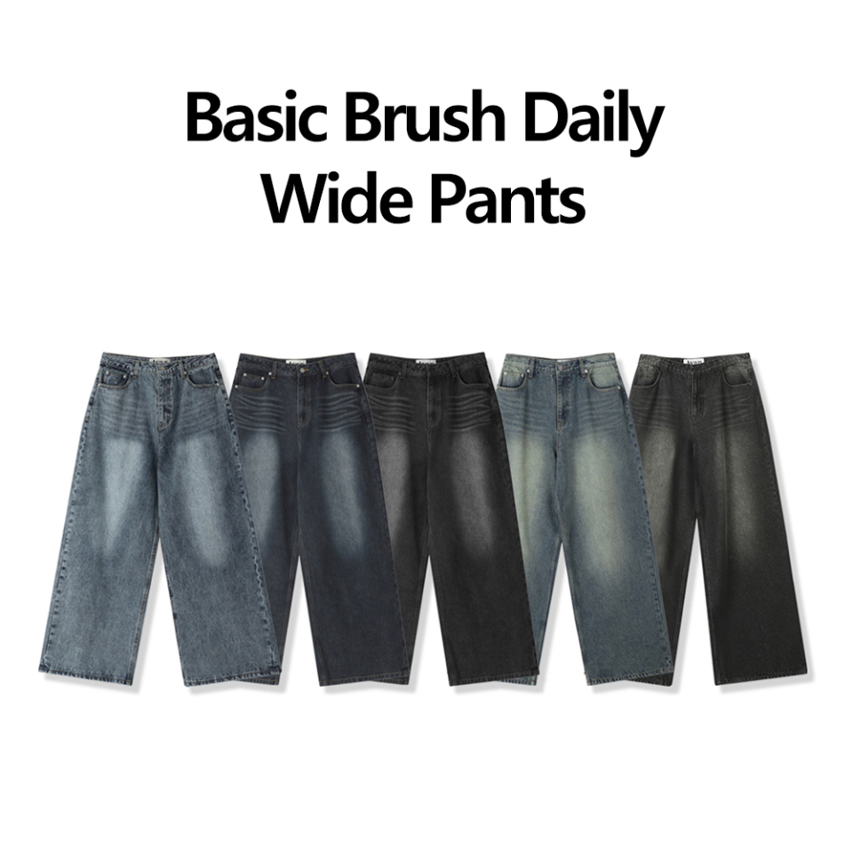 AVANDRESS ♥ Basic Brush Daily Wide Pants/追跡付 AVANDRESS ♥ Basic Brush Daily Wide Pants/追跡付 (AVANDRESS