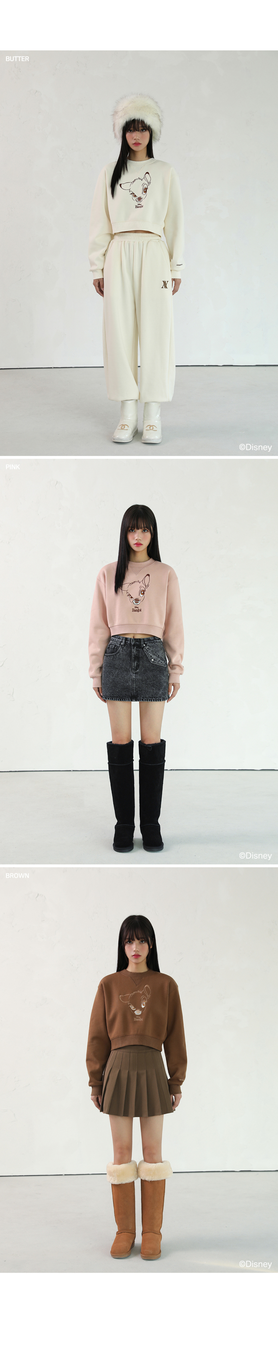 MUSINSA | AVANDRESS Bambi Crop MTM - 3COL