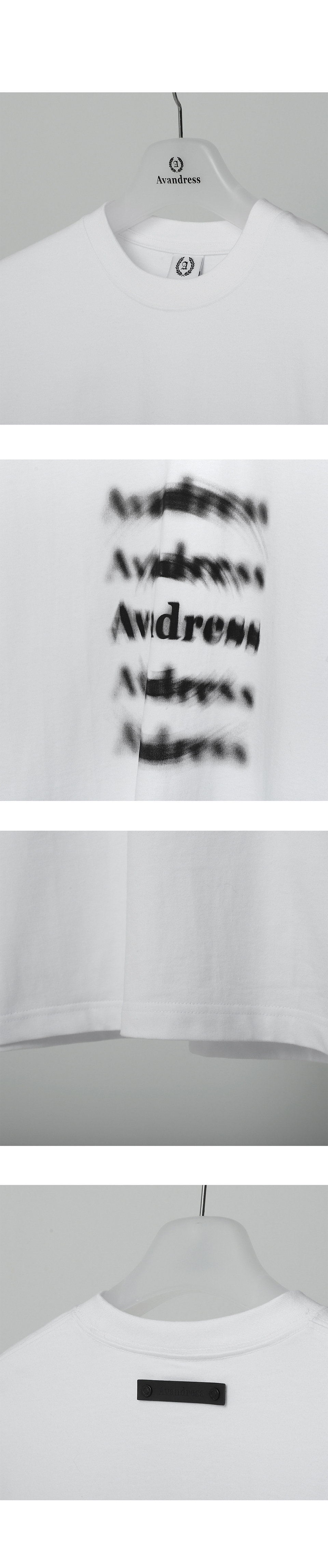Tシャツ・カットソー AVANDRESS Backdress Tshirt 4COL MUSINSA | AVANDRESS Backdress T-shirt - 4COL