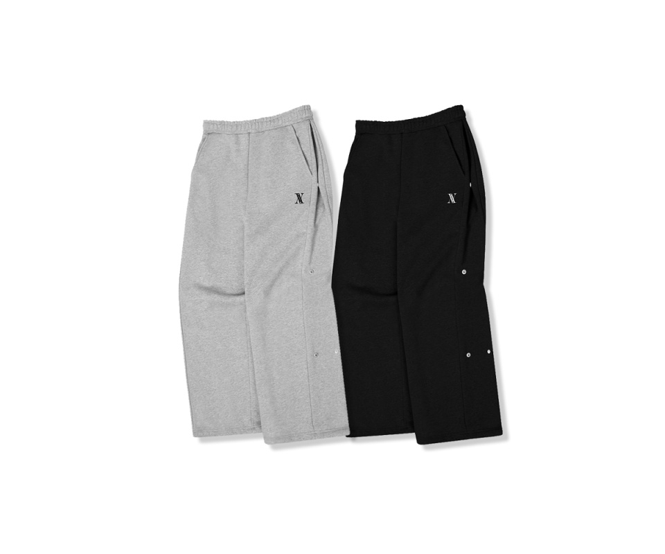 MUSINSA | AVANDRESS AV Snap Wide Pants GRAY