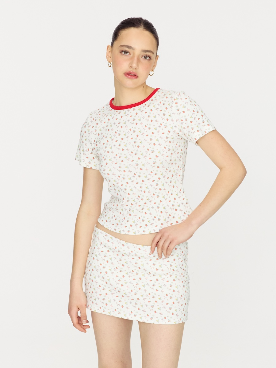 ★ GLOWNY★ WILD BABY TEE 4 Colors GY25HSTS003 MUSINSA | GLOWNY WILD BABY TEE (4 Colors)