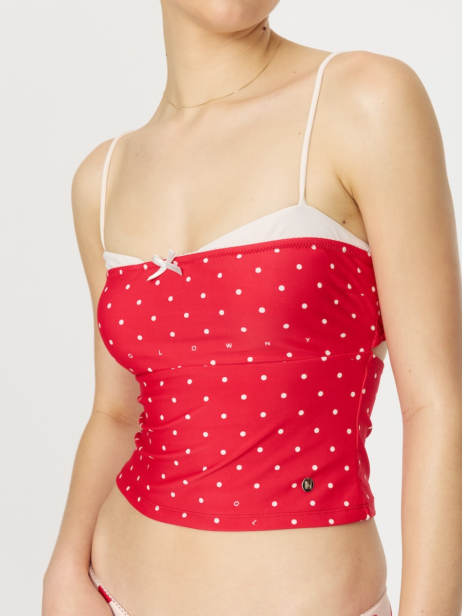 ★GLOWNY★BLUSH CAMI TOP (TEDDY)★正規品/韓国直送料込/人気 BLUSH CAMI TOP (TEDDY) - GLOWNY