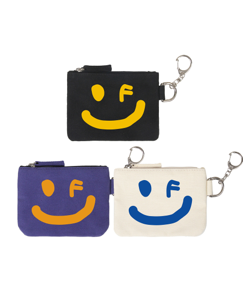 Кожаный картхолдер-брелок Signature Keyring Card Wallet (Unisex)