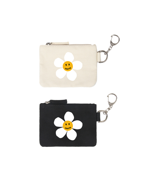 Кожаный картхолдер-брелок Signature Keyring Card Wallet (Unisex)