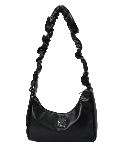 Roussel metal logo shirring перекрёстный bag unisex