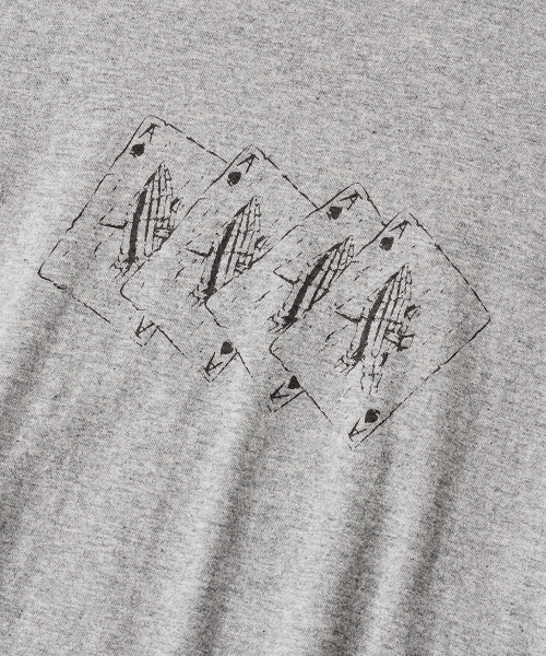 Ace gfx crop 1/2 tee серый