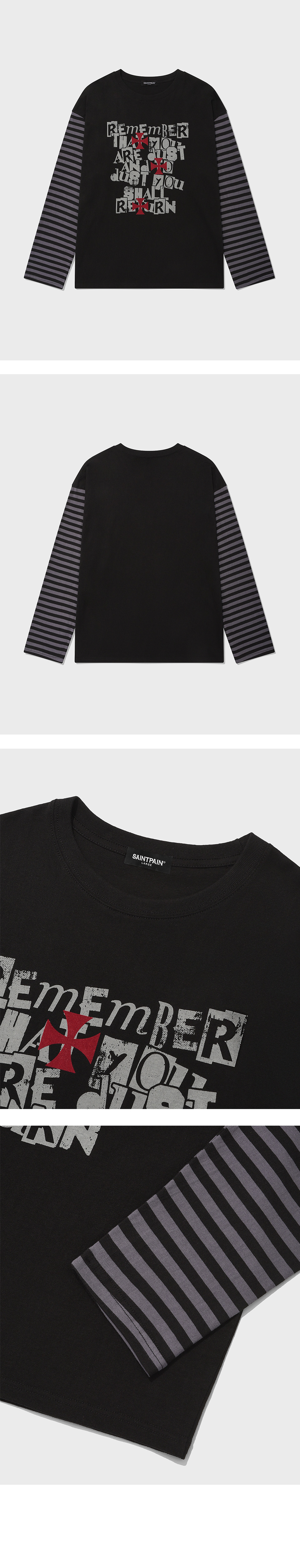 [SAINTPAIN]★25SS★COLLAGE LONG SLEEVE MUSINSA | SAINTPAIN SP Collage Long Sleeve Light Beige