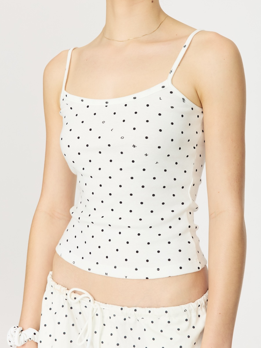 ★GLOWNY★ WILD KNOT CAMISOLE (4 Colors) 글로니(GLOWNY) WILD KNOT CAMISOLE (4 Colors) - 사이즈 & 후기