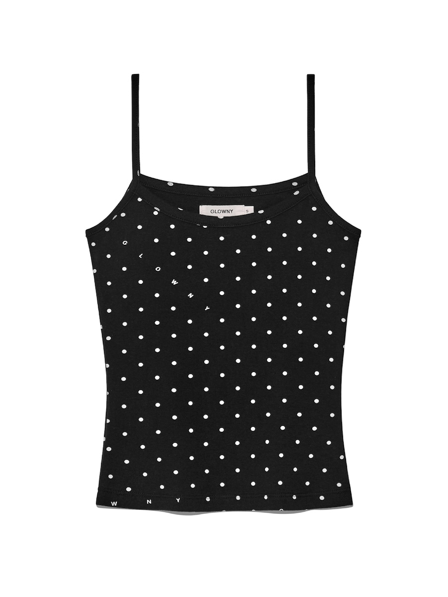 글로니(GLOWNY) WILD KNOT CAMISOLE (4 Colors) - 사이즈 & 후기