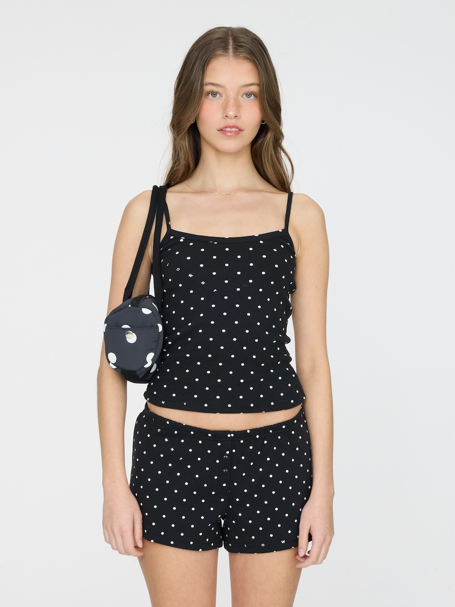 ★ GLOWNY★ WILD KNOT CAMISOLE 4 Colors GY25HSSL003 WILD KNOT CAMISOLE (TEDDY) - GLOWNY
