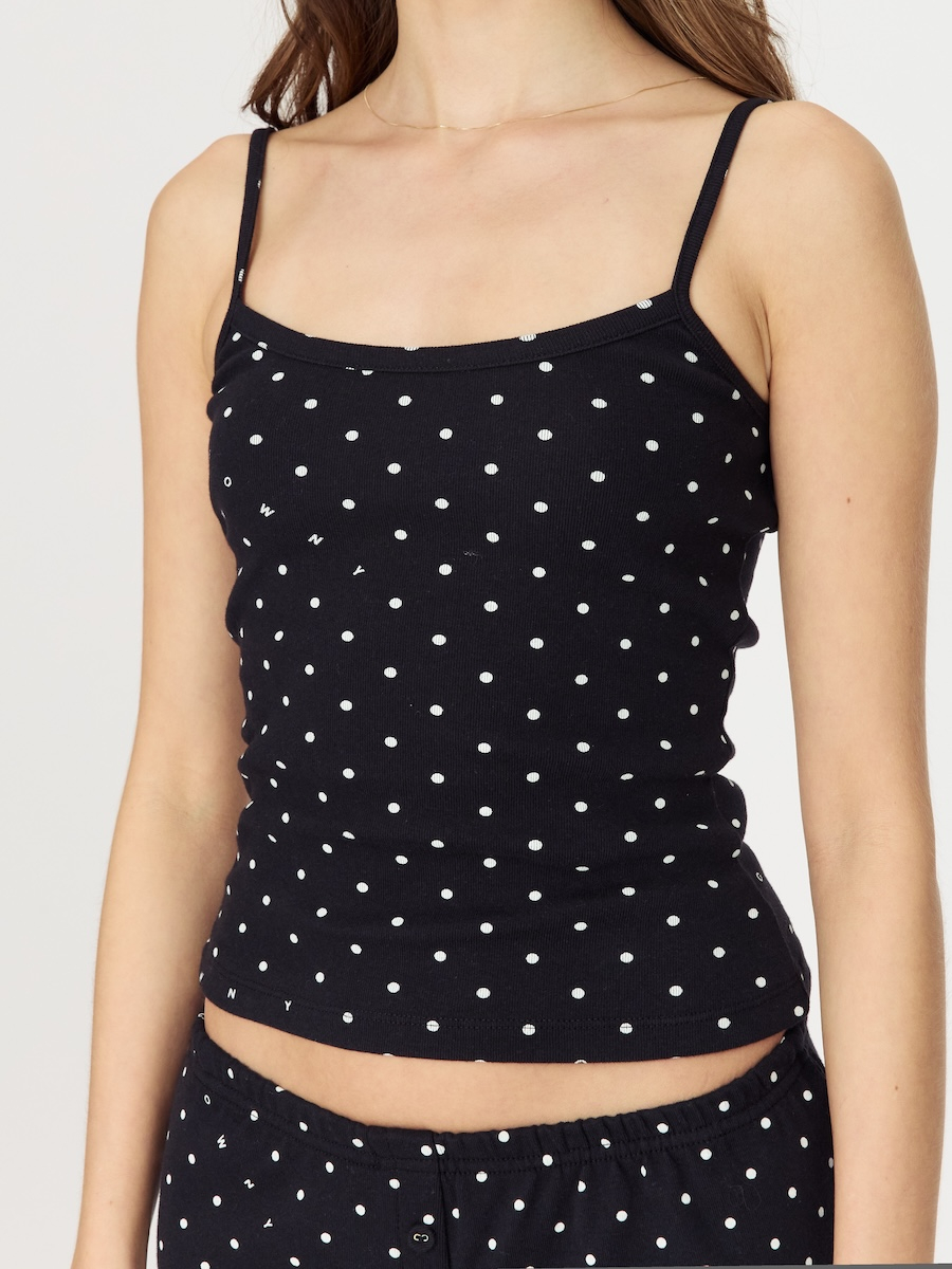 글로니(GLOWNY) WILD KNOT CAMISOLE (4 Colors) - 사이즈 & 후기