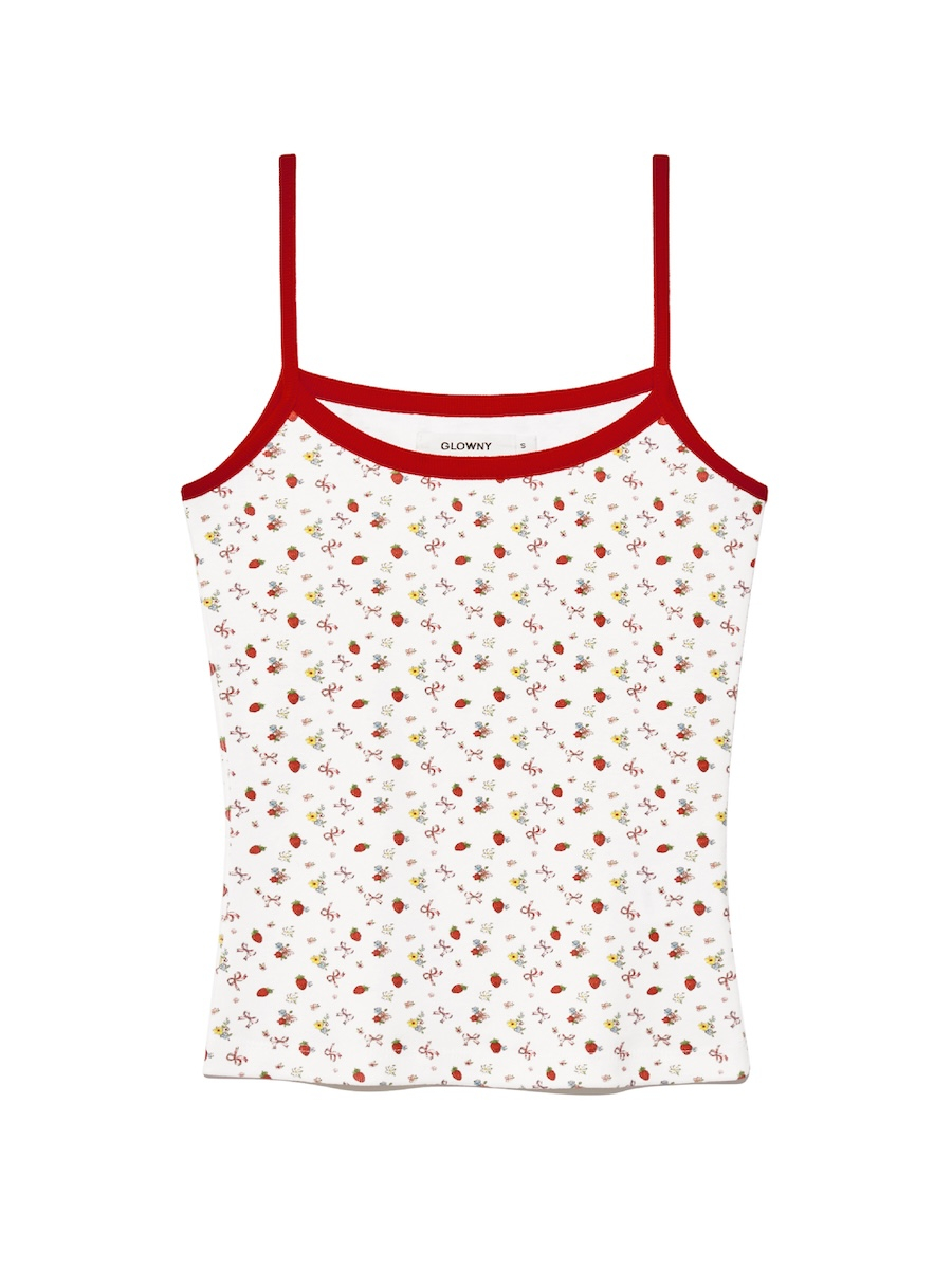 글로니(GLOWNY) WILD KNOT CAMISOLE (4 Colors) - 사이즈 & 후기