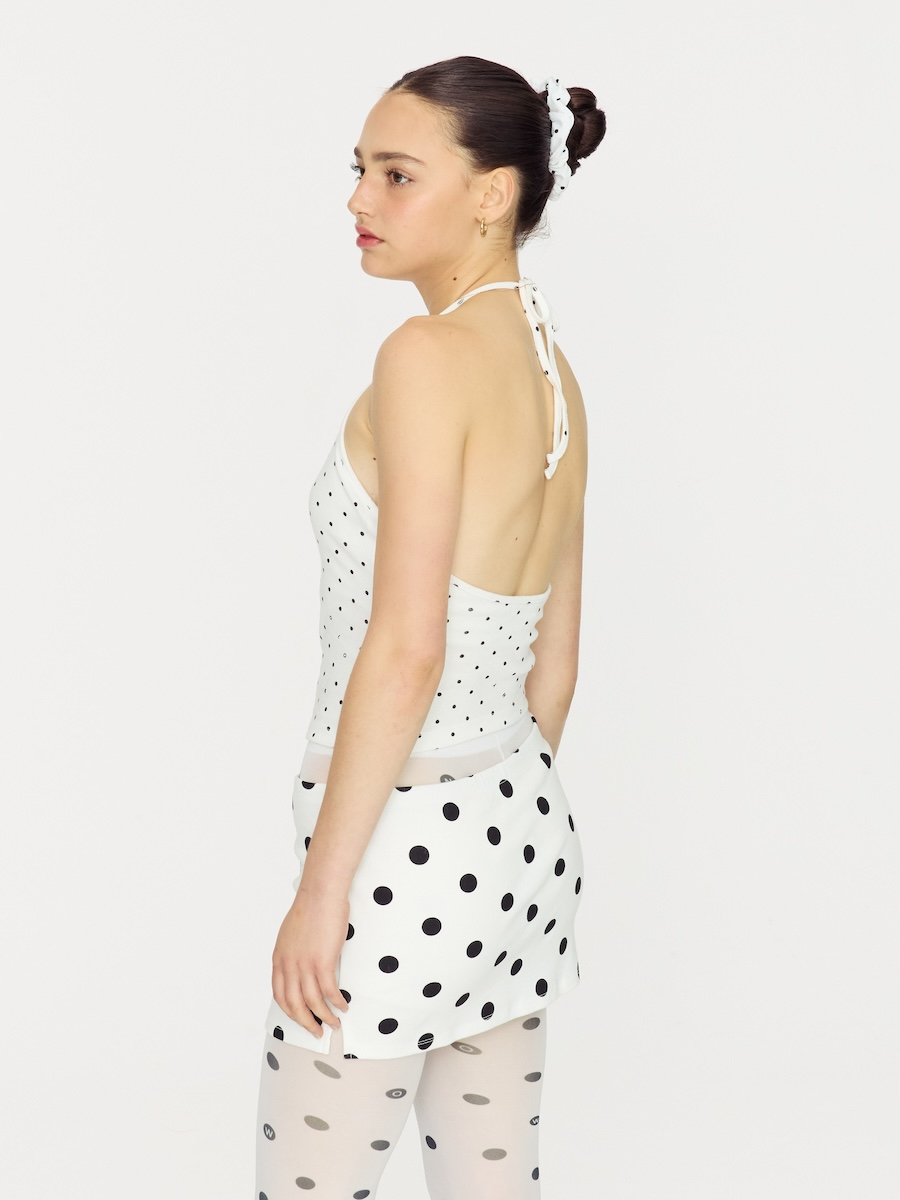 ★GLOWNY★WILD MINI SKIRT (DOTTY PEARL)★正規品/韓国直送料込 WILD MINI SKIRT – Glowny