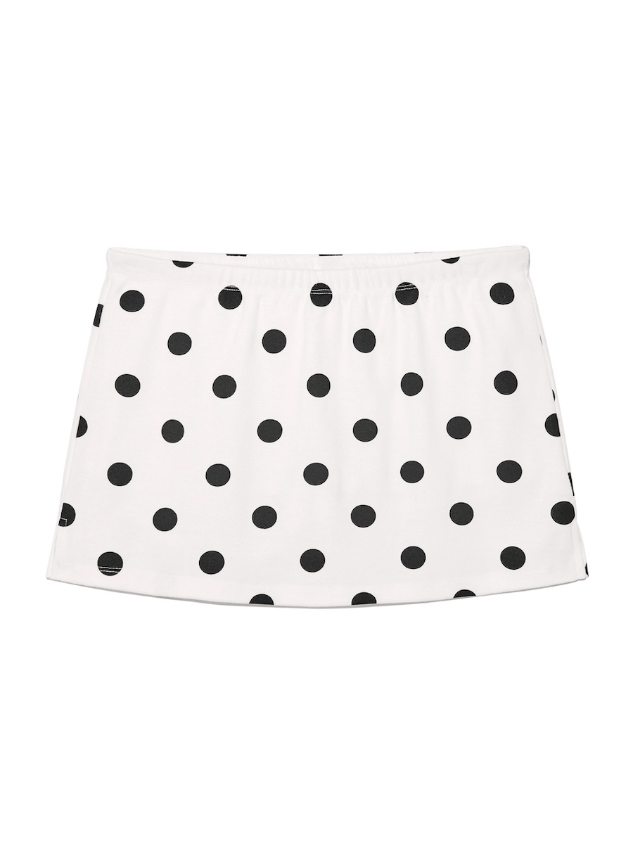 ★GLOWNY★WILD MINI SKIRT (STRAWBERRY BOW)★正規品/直送料込 WILD MINI SKIRT (STRAWBERRY BOW) - GLOWNY