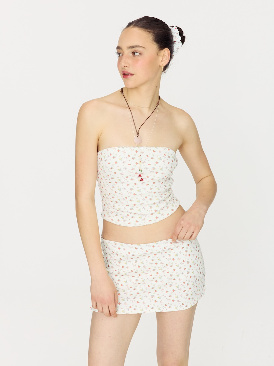 MUSINSA公式 | GLOWNY WILD MINI SKIRT (4 Colors)