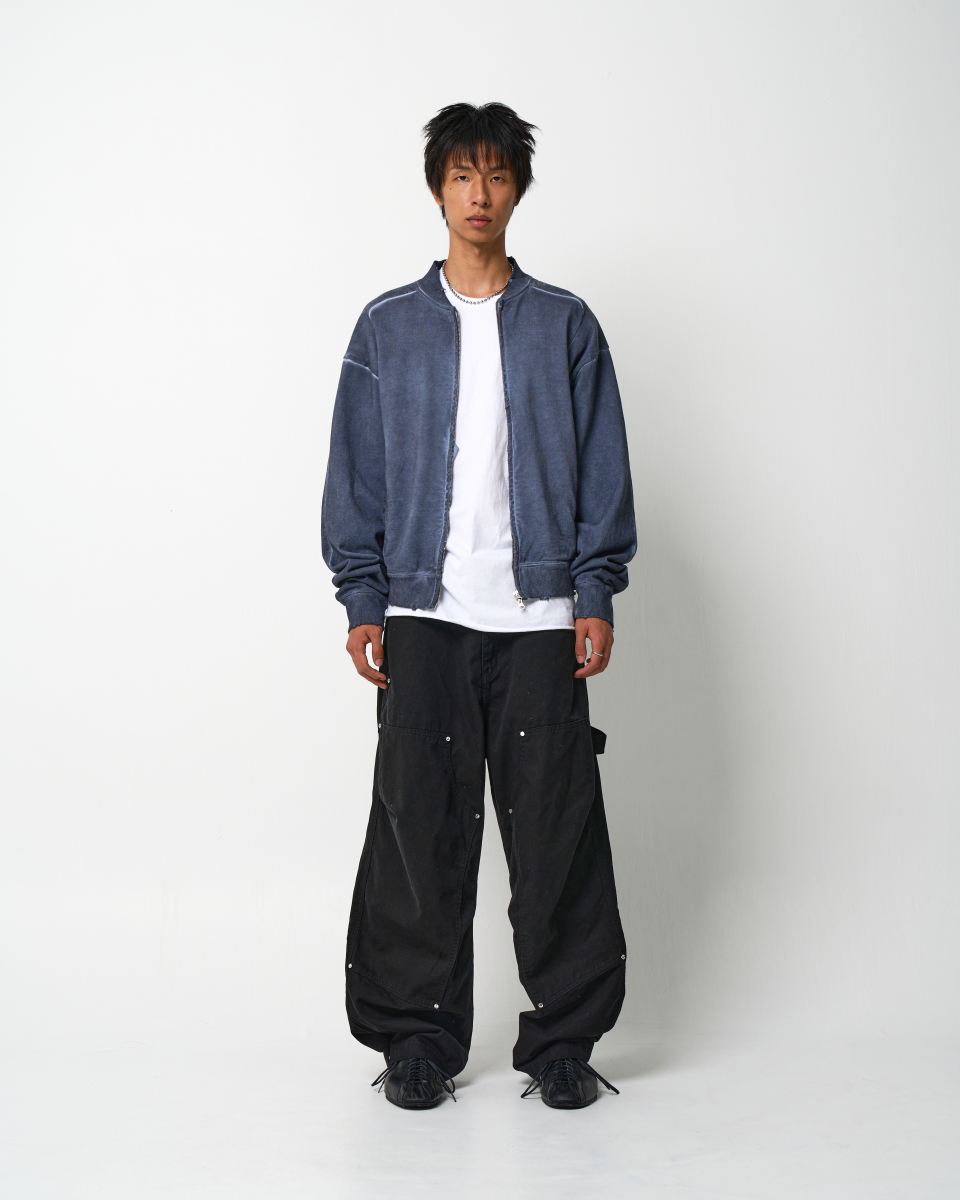 MUSINSA公式 | 9999ARCHIVE Wave slit bomber jacket