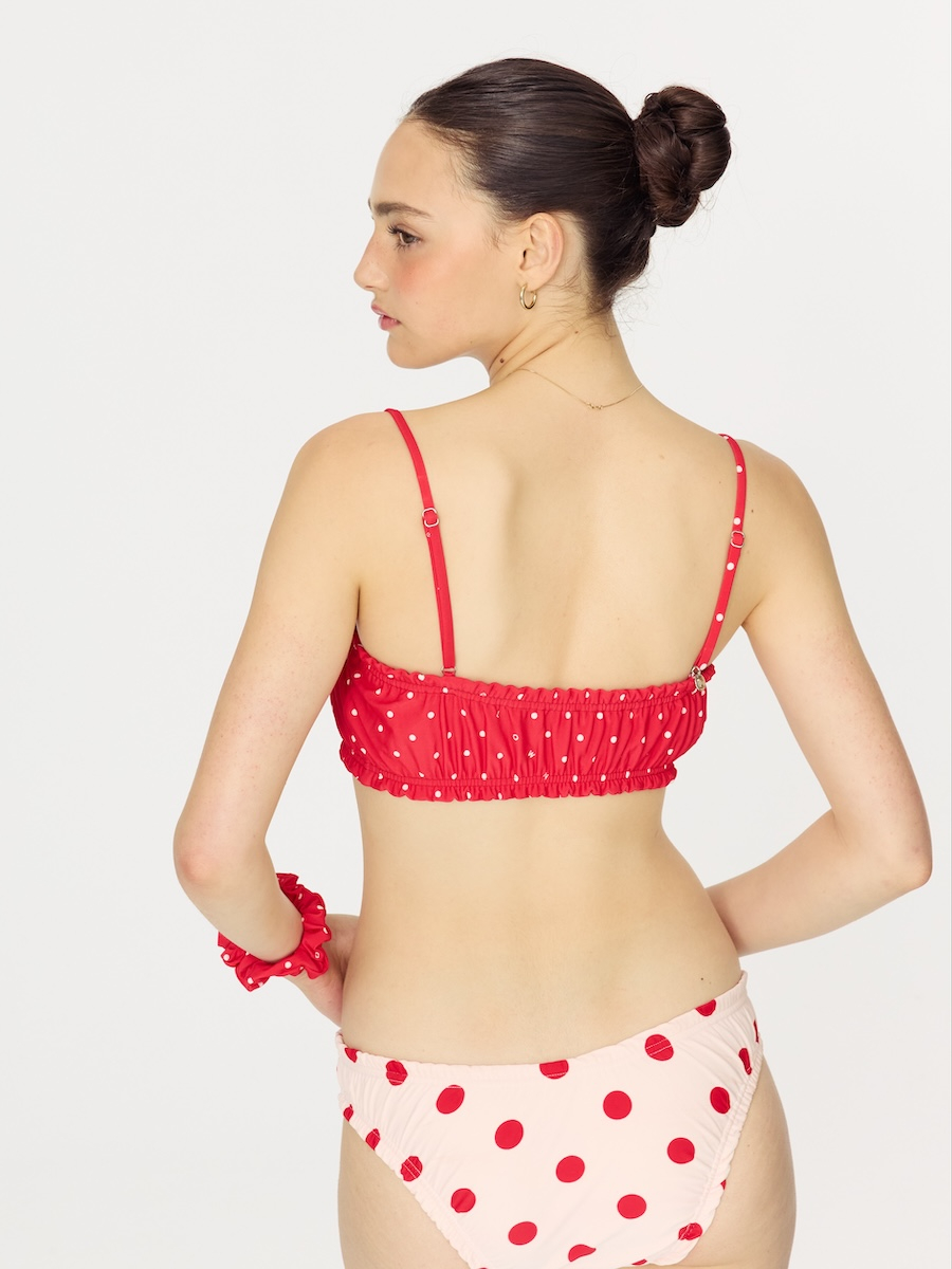 ★GLOWNY★BLUSH BIKINI TOP (TEDDY)★正規品/韓国直送料込/人気 BLUSH BIKINI TOP (TEDDY) - GLOWNY