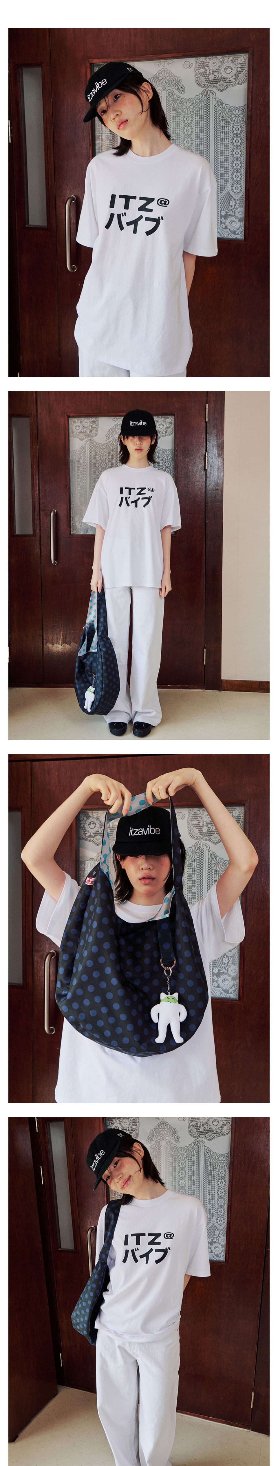 MUSINSA | ITZAVIBE SYMBOL LOGO CAP - BLACK