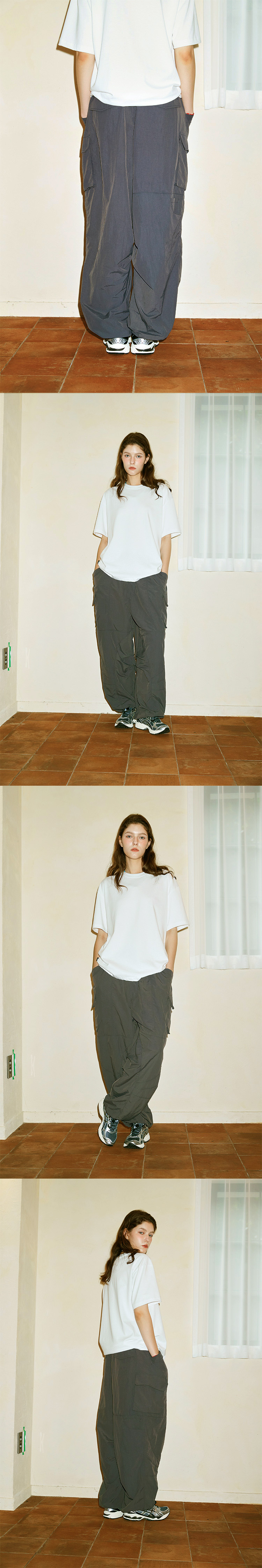 【CPGN STUDIO】25SS★ ASSASSIN Wide Nylon Cargo Pants MUSINSA | CPGN STUDIO ASSASSIN Wide Nylon Cargo Pants Charcoal