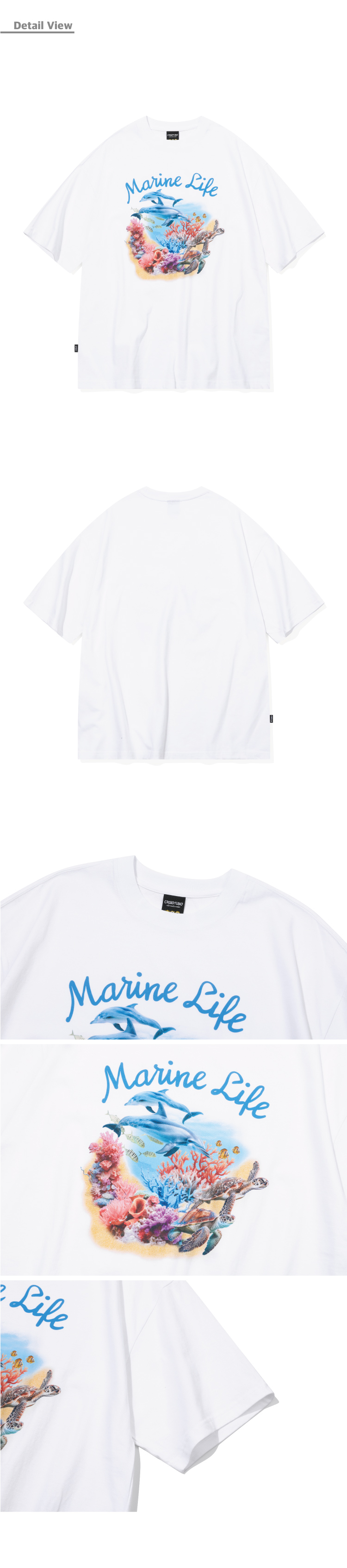 MUSINSA | CPGN STUDIO DTP Marine Dolphin Short Sleeve T