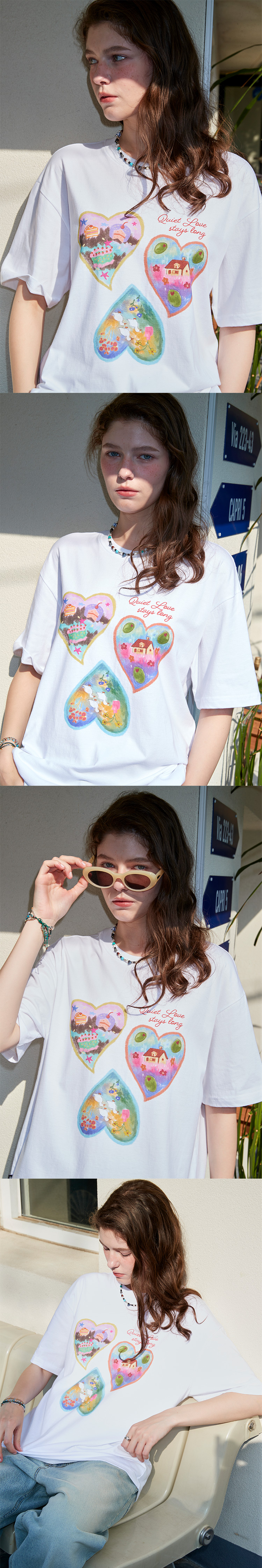 [CPGN STUDIO]★25SS★DTP LOVE STAY SHORT SLEEVE T-SHIRT MUSINSA公式 | CPGN STUDIO DTP Love Stay Short Sleeve T-shirt