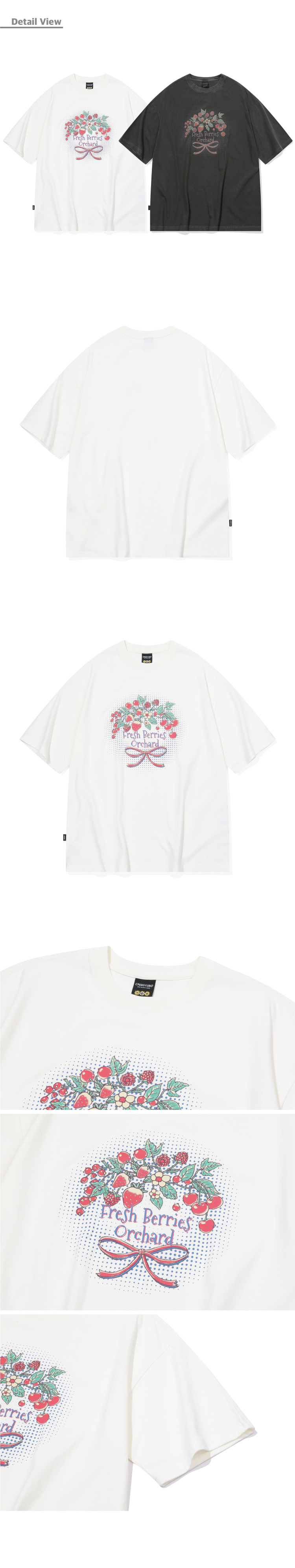 [CPGN STUDIO]★25SS★FRESH BERRY SHORT SLEEVE T-SHIRT MUSINSA | CPGN STUDIO Fresh Berry Short Sleeve T-Shirt Cream