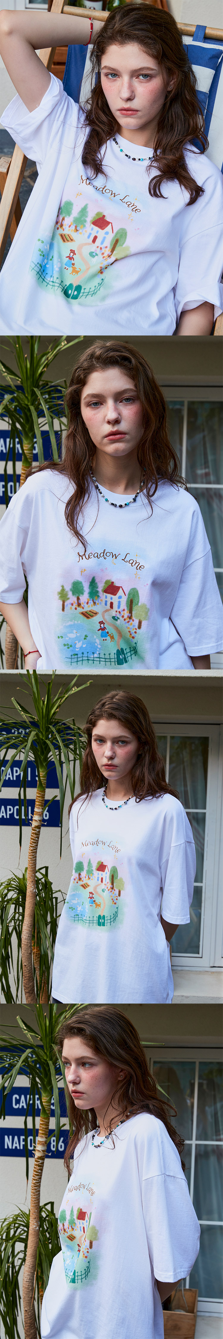 [CPGN STUDIO]★25SS★DTP MEADOW LANE SHORT SLEEVE T-SHIRT MUSINSA | CPGN STUDIO DTP Meadow Lane Short Sleeve T-Shirt Black
