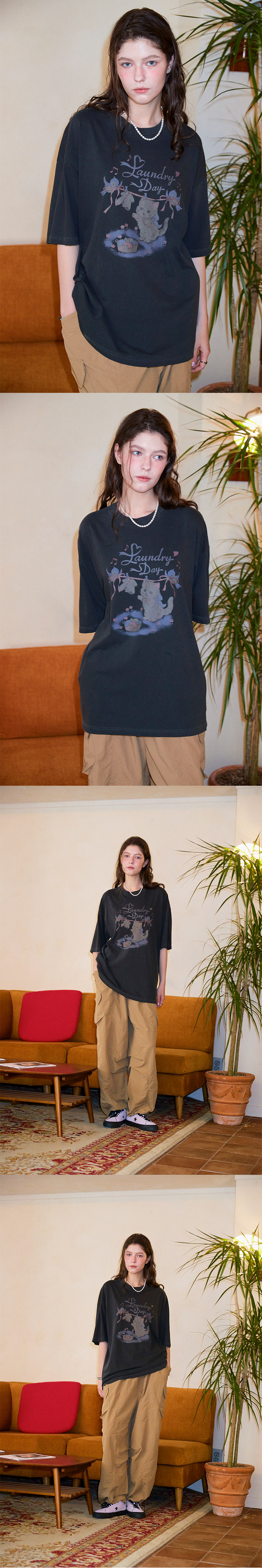 MUSINSA | CPGN STUDIO Laundry Day Pigment Short Sleeve T