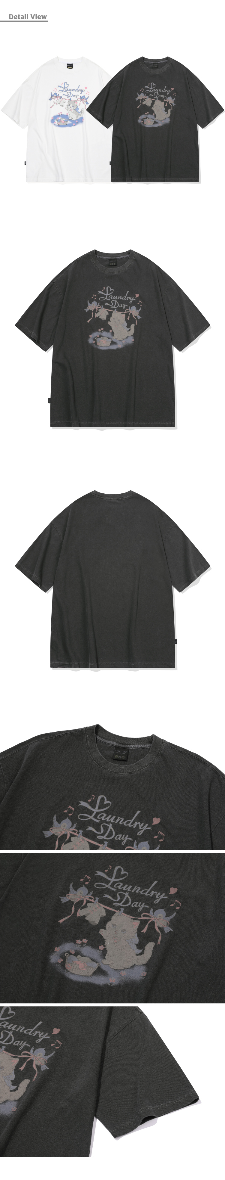 【CPGN STUDIO】25SS★ Laundry Day Pigment Short Sleeve Tee MUSINSA | CPGN STUDIO Laundry Day Pigment Short Sleeve T