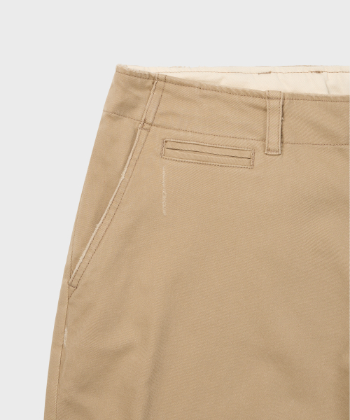 Состаренные винтажные шорты чинос Beige