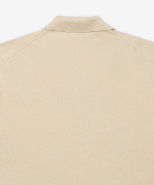 Поло Bold Fox с вышивкой и коротким рукавом - Rich Vanilla / OM00205KT11350145