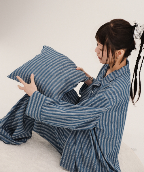 [TOBAKE] Stripe Pajama Set