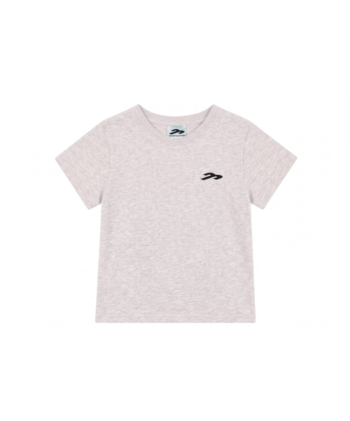Mountain W Tee in Light Pink