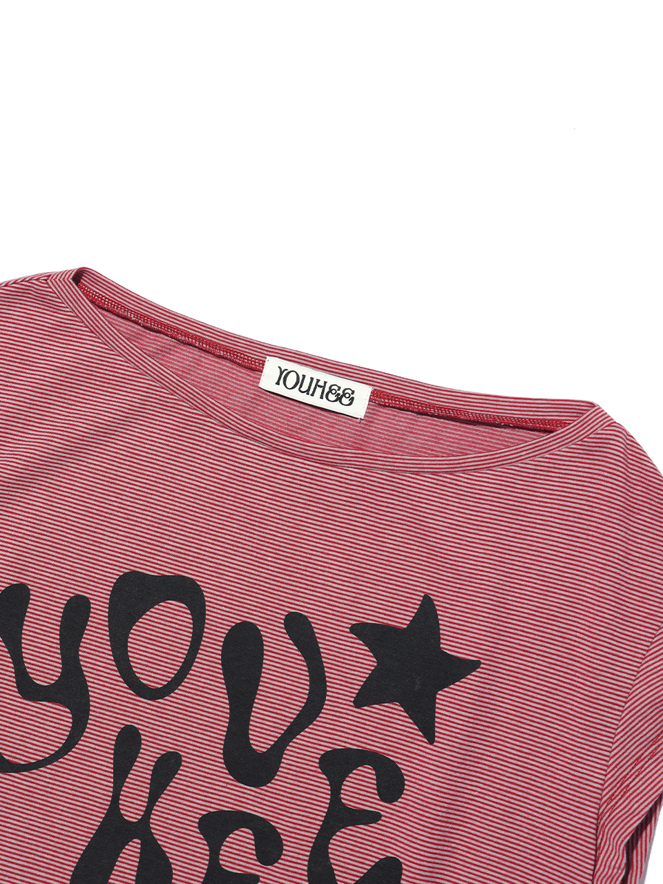 Tシャツ・カットソー [YOUHEE] OFF-SHOULDER T-SHIRTS RED MUSINSA | YOUHEE OFF-SHOULDER T-SHIRTS RED