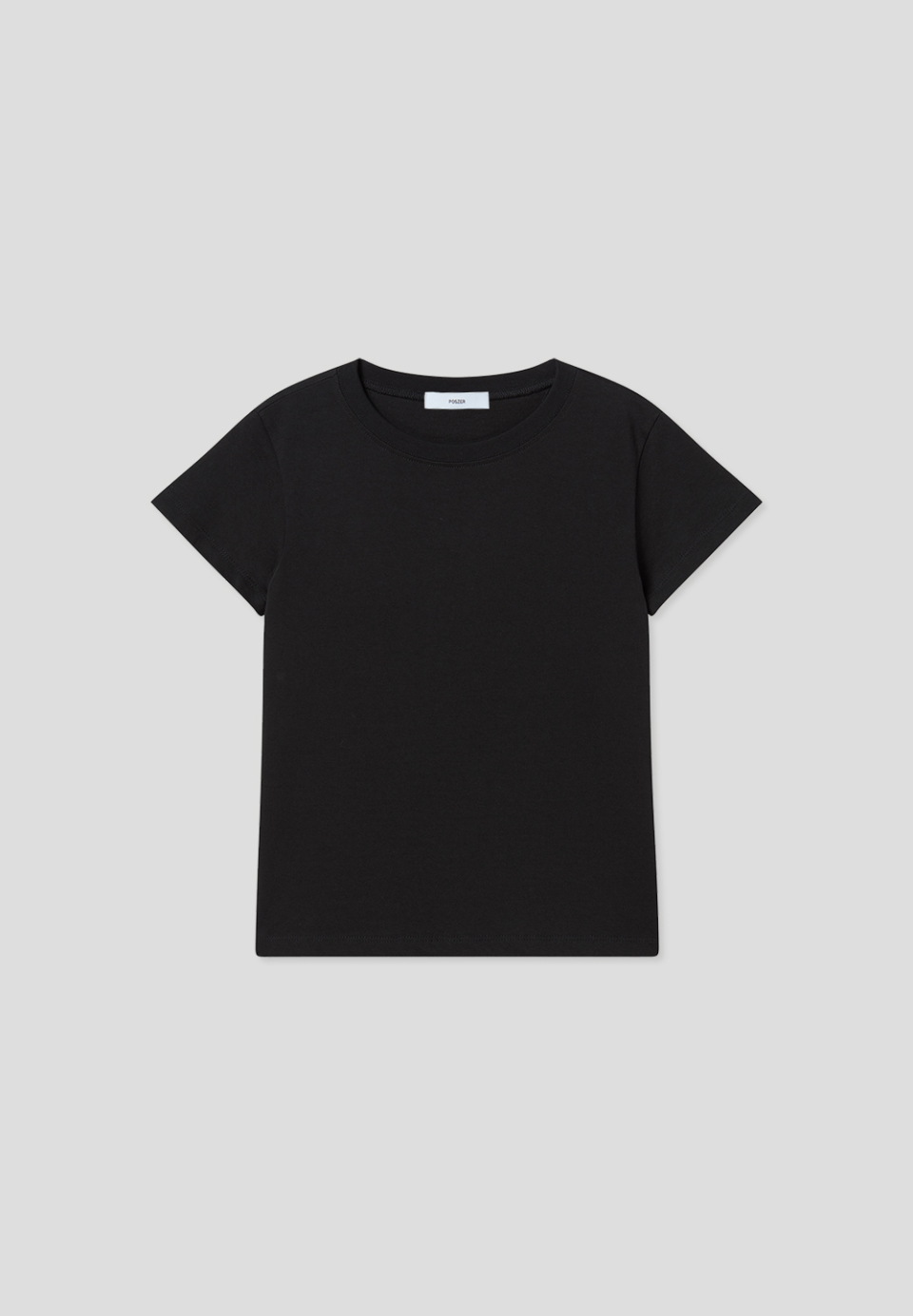 ★ POSZER★ Cap sleeve round t-shirt navy 252CSRTS044F MUSINSA | POSZER Cap Sleeve Round T-Shirt (Black)