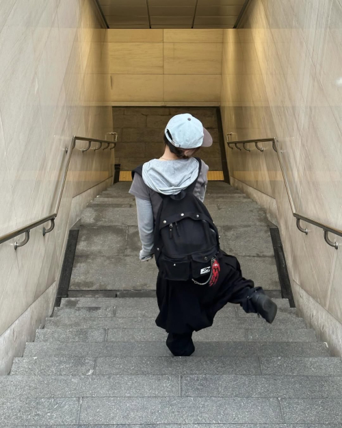 Trucker Jacket Backpack in Black