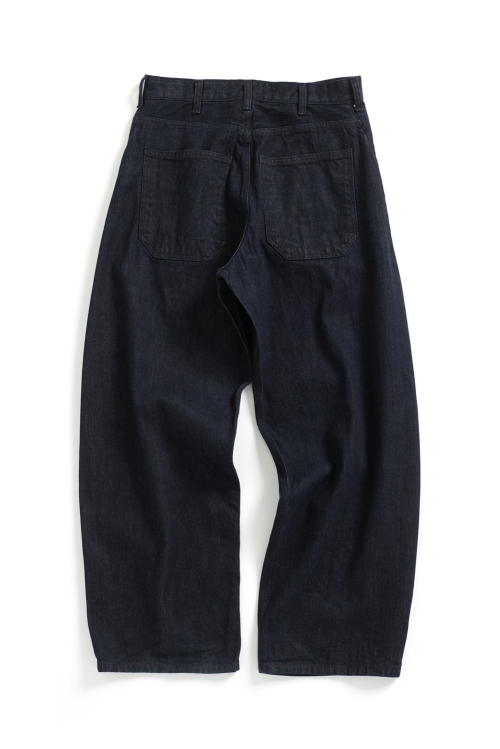 Wide Curve Jeans Washed Indigo