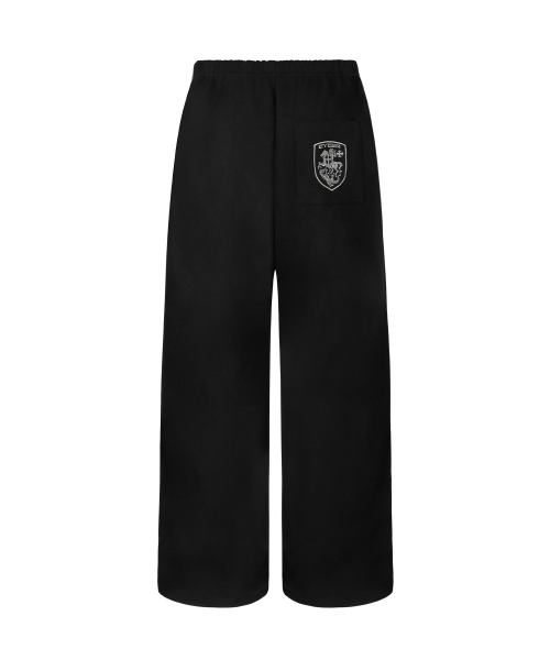 Shield Logo Sweatpants - Black