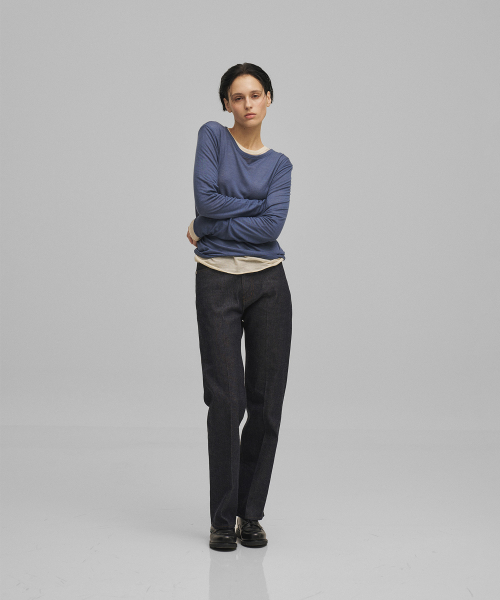 w. Standard Kuroki Denim Pants (Indigo)