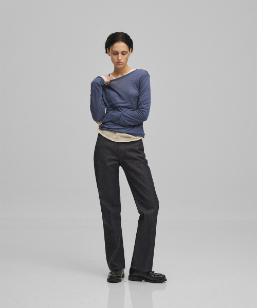 w. Standard Kuroki Denim Pants (Indigo)