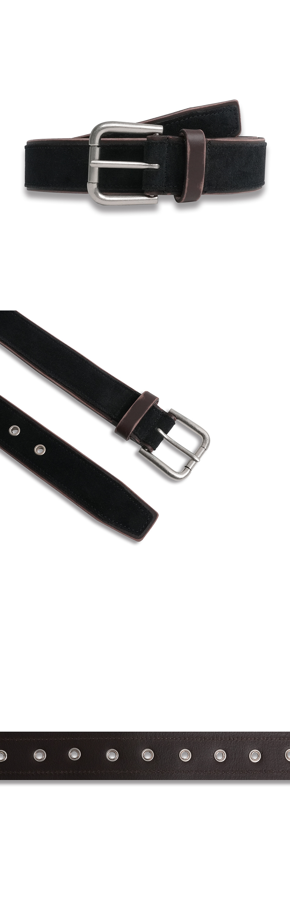 ●DOFFJASON● Cowhide Half Suede Leather Belt CAMEL DJ24SSCB MUSINSA | DOFFJASON COWHIDE VINTAGE HALF SUEDE LEATHER BELT