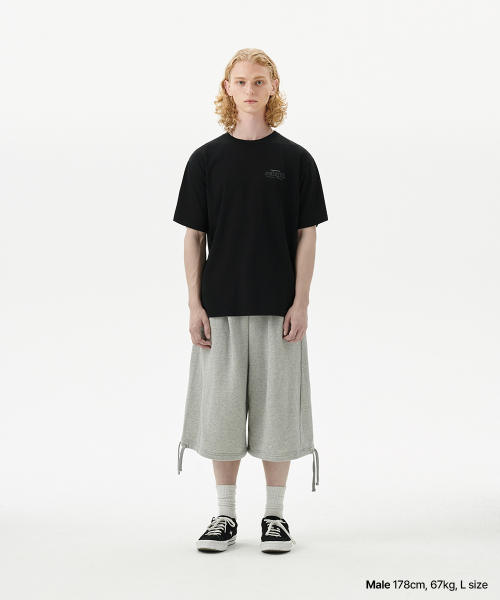 BERMUDA CAMO POCKET SWEATSHORT GREY(MG2FMMPA05A)