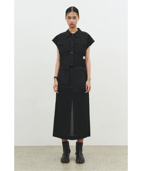 Layered Pocket Vest_RQVAM25580BKX