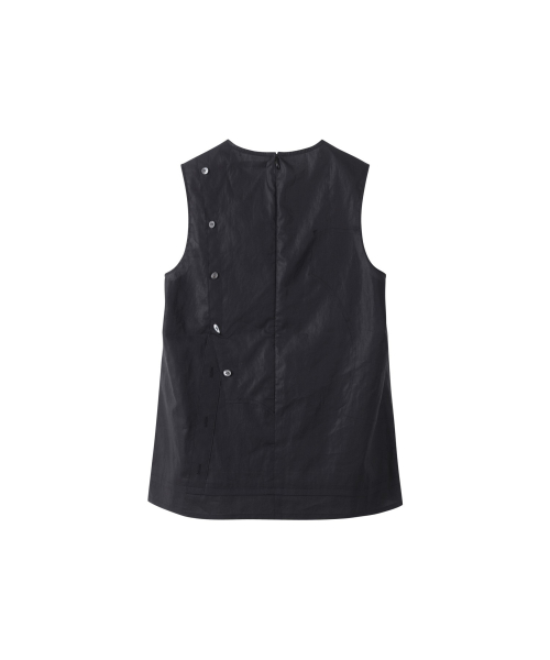 Puzzled Shirts Detail Top_RQTAM25524BKX